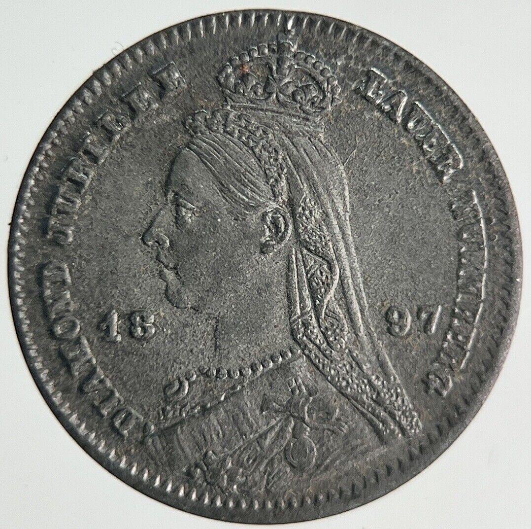19th Century Queen Victoria Toy Money Token Coin | Fine Collectable Grade