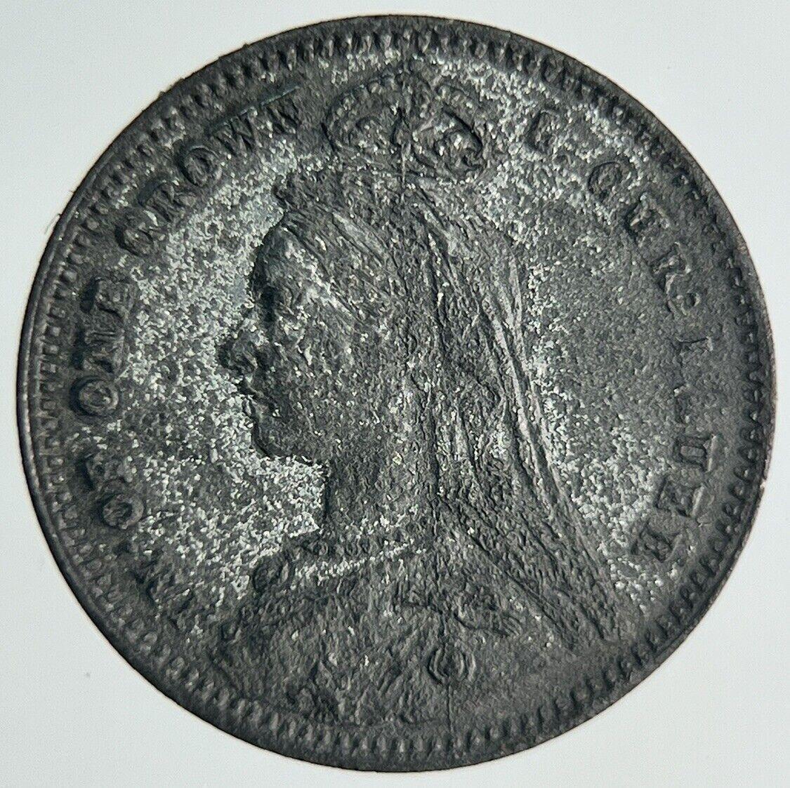 19th Century Queen Victoria Toy Money Token Coin | Fine Collectable Grade