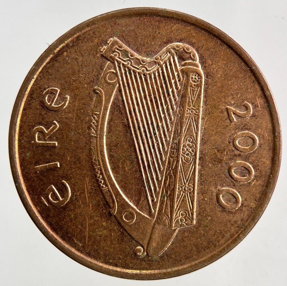 2000 Irish 2p Two-Pence Coin | Fine Collectable Grade