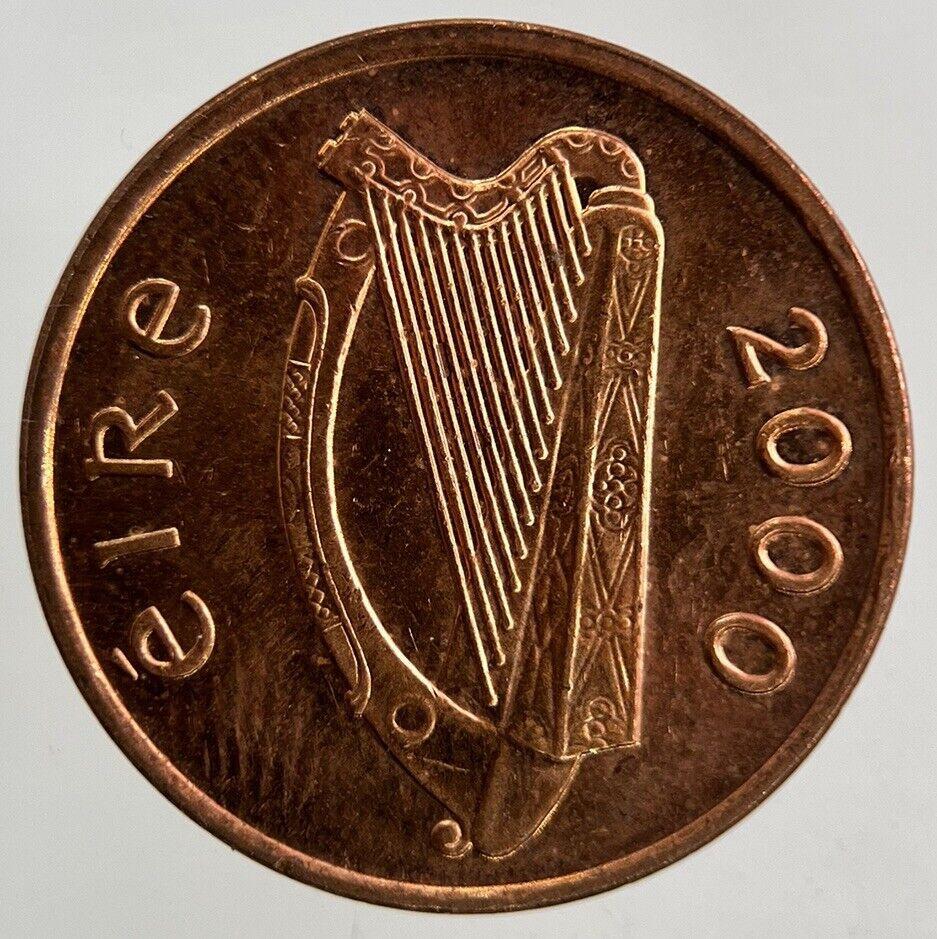 2000 Irish 1p One-Pence Coin | Fine Collectable Grade