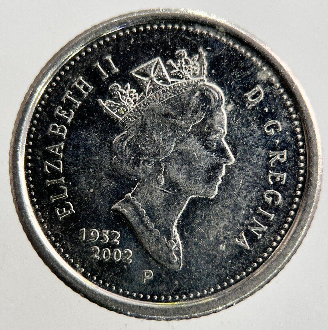 2002 Canada 10 Cents Coin | Fine Collectable Grade