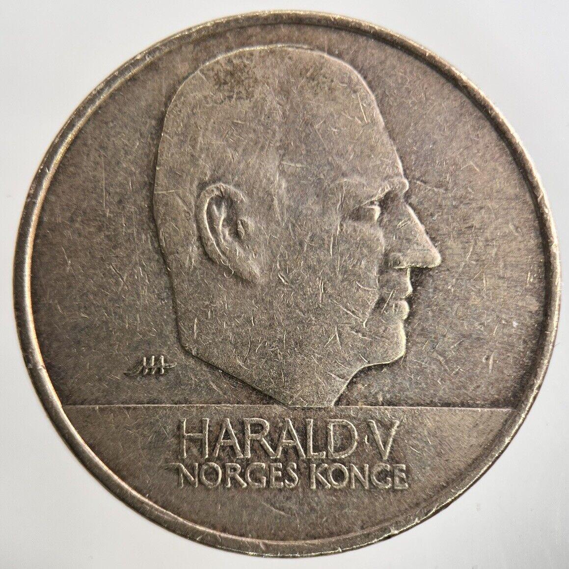 2002 Norway 20 Kroner Coin | Fine Collectable Grade