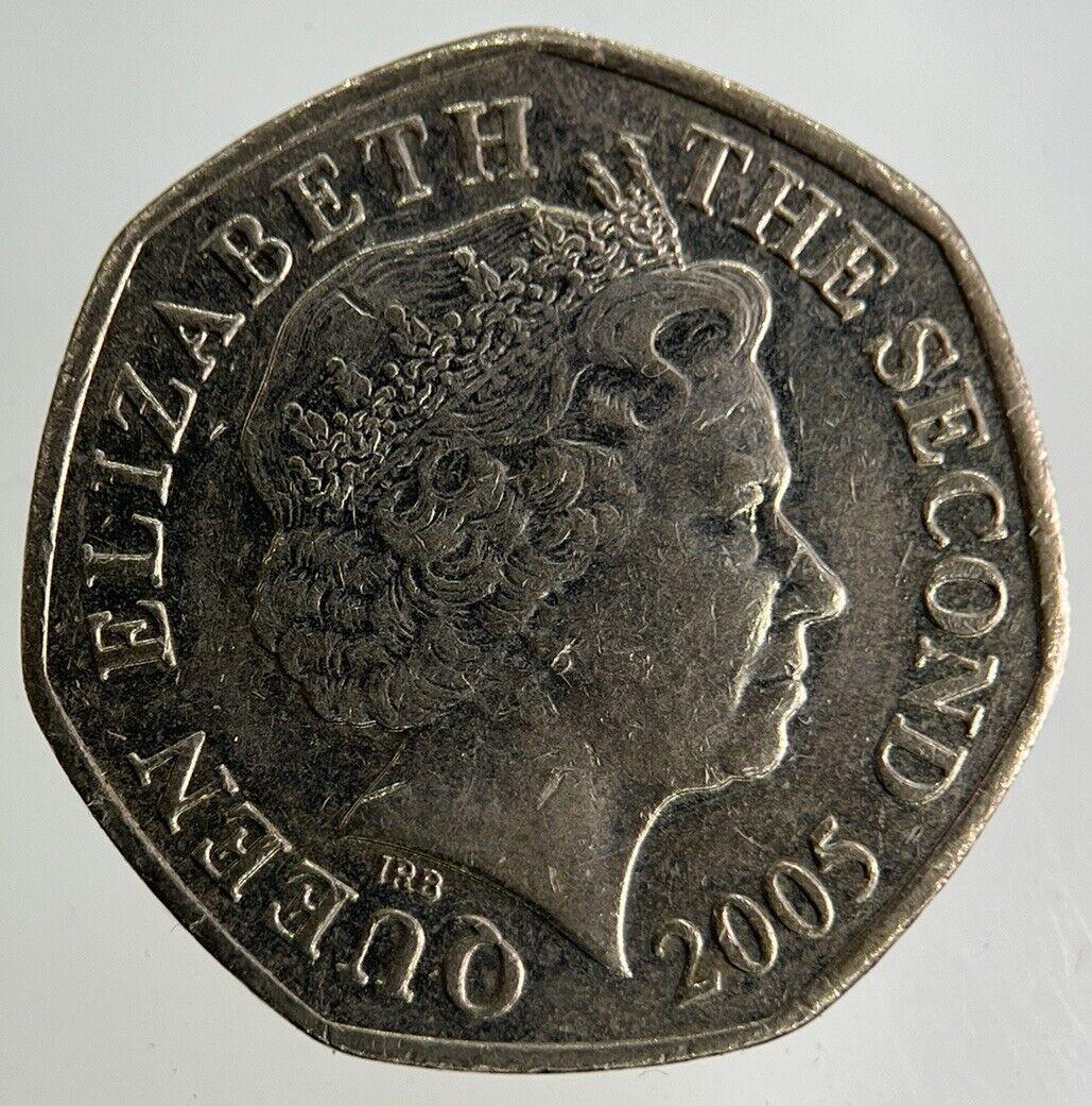 2005 Jersey 20p Twenty-Pence Coin | Fine Collectable Grade