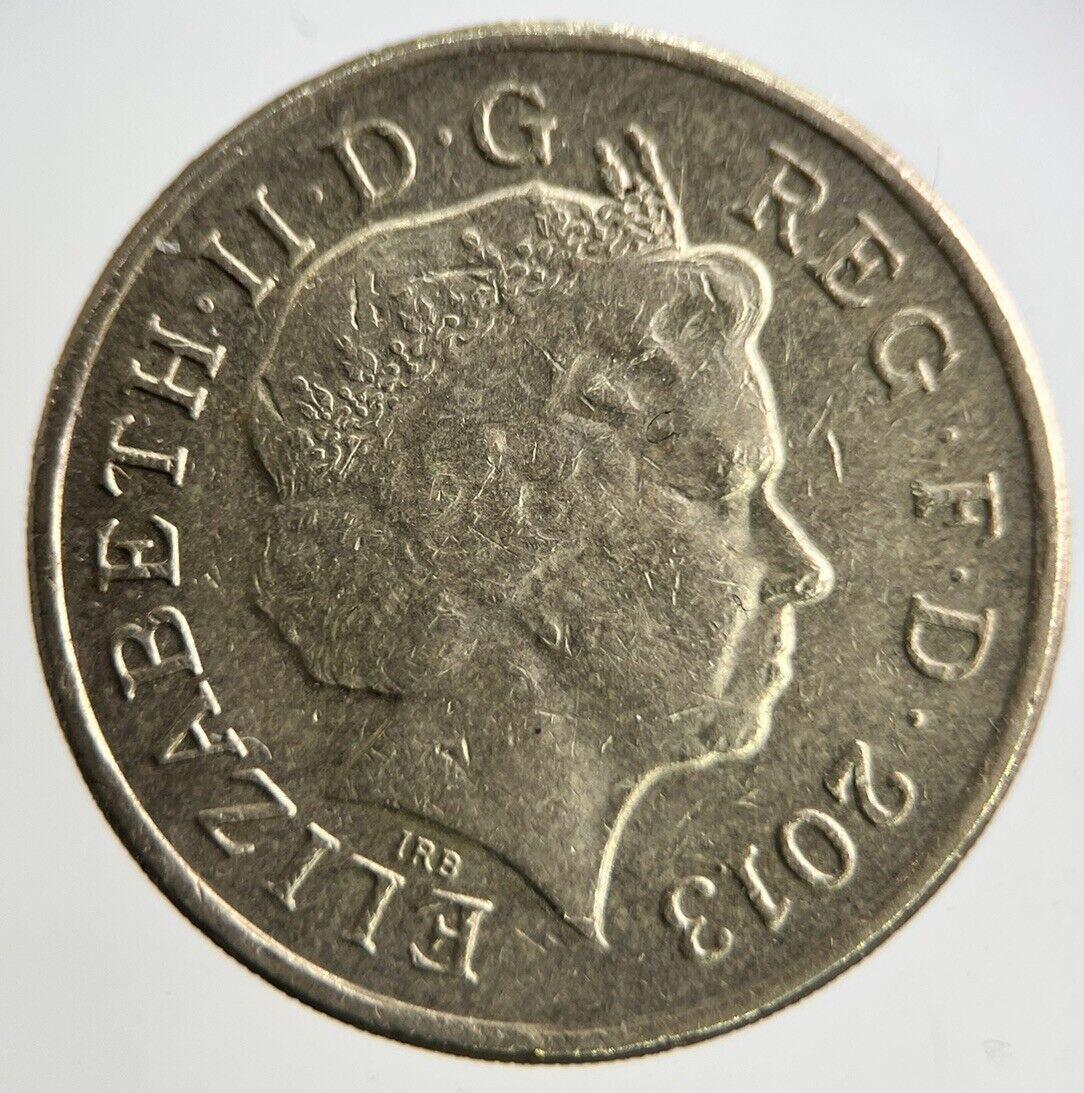 2013 Elizabeth II 2nd £1 One Pound Coin | Fine Collectable Grade