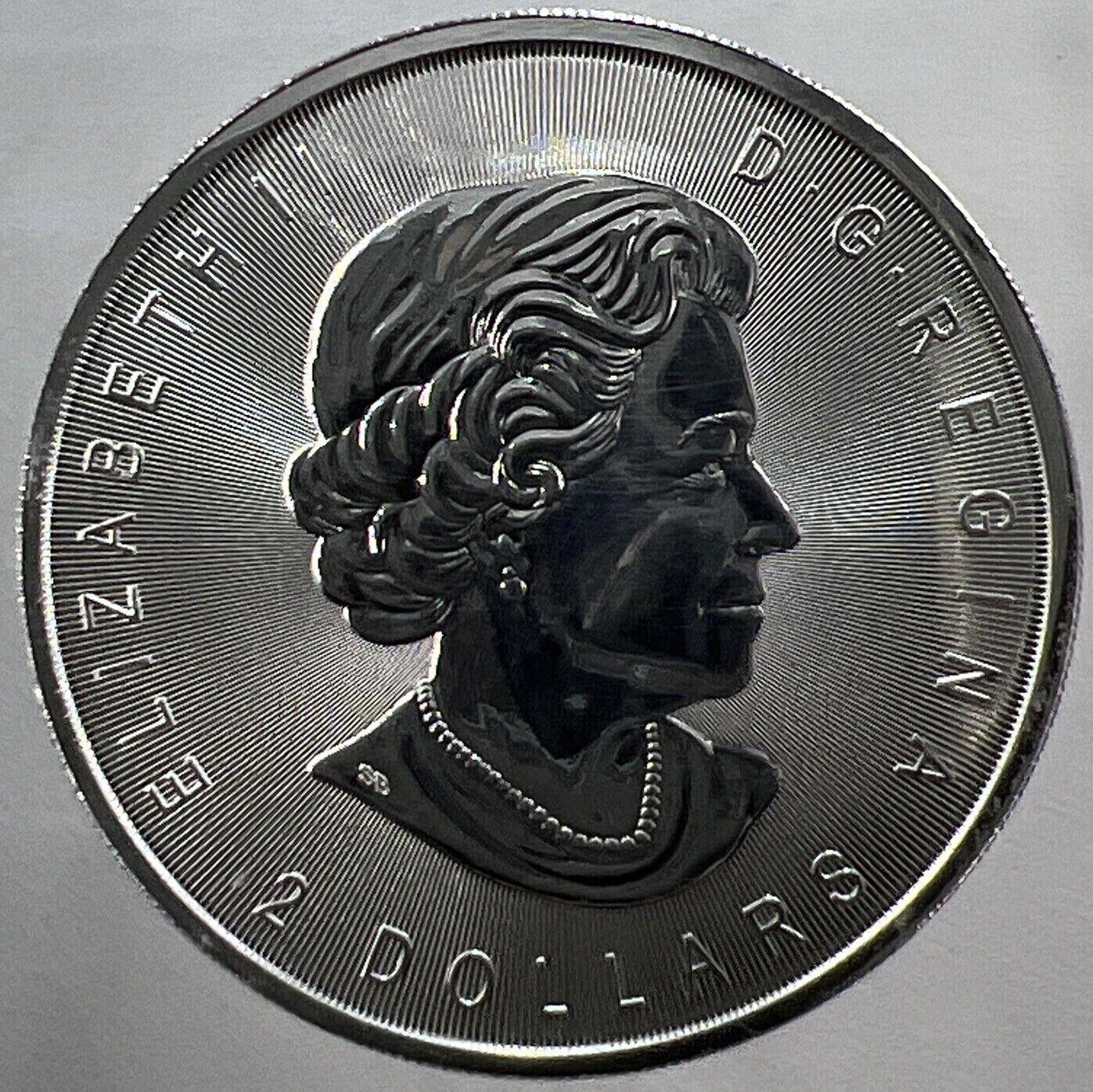 2016 Canadian Mint Wolf 3/4 oz Silver Coin | a3901