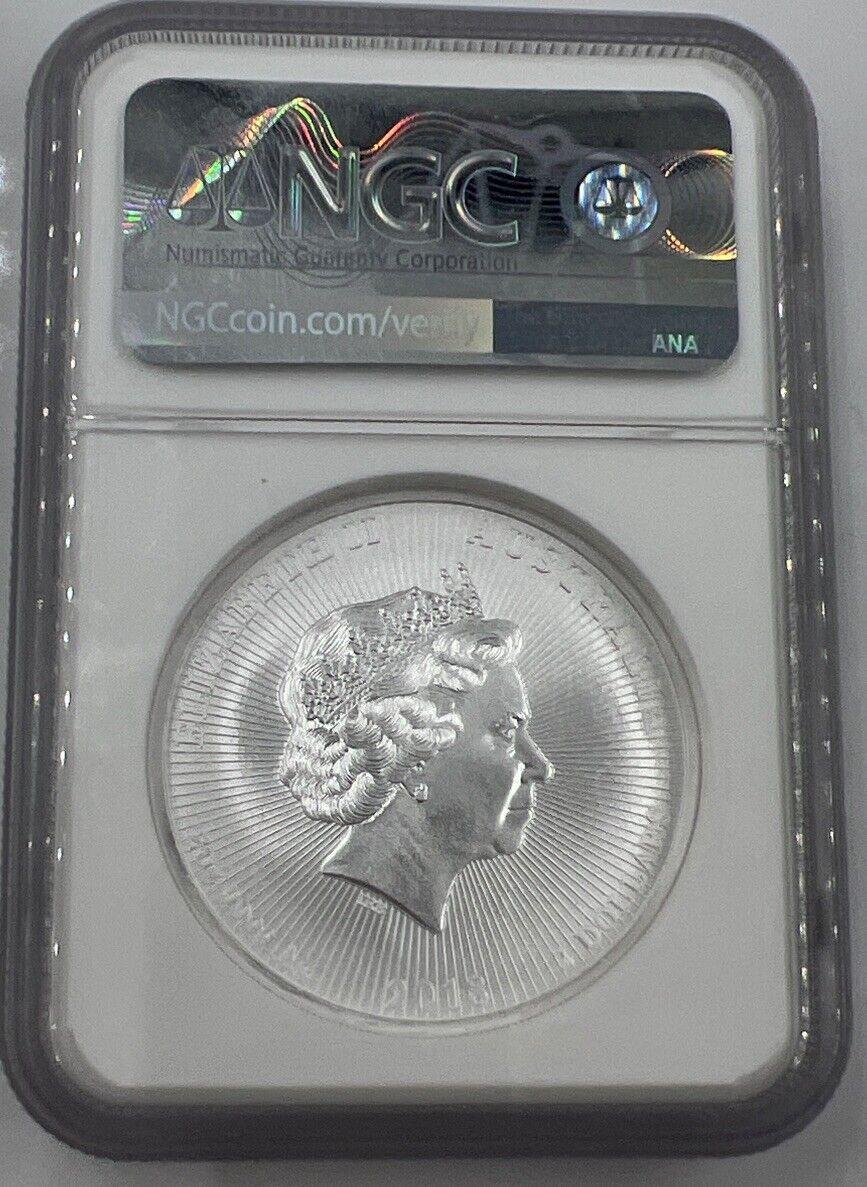 2018 Australia Koala MS-70 2oz Silver Coin | Comes Slabbed | a90382