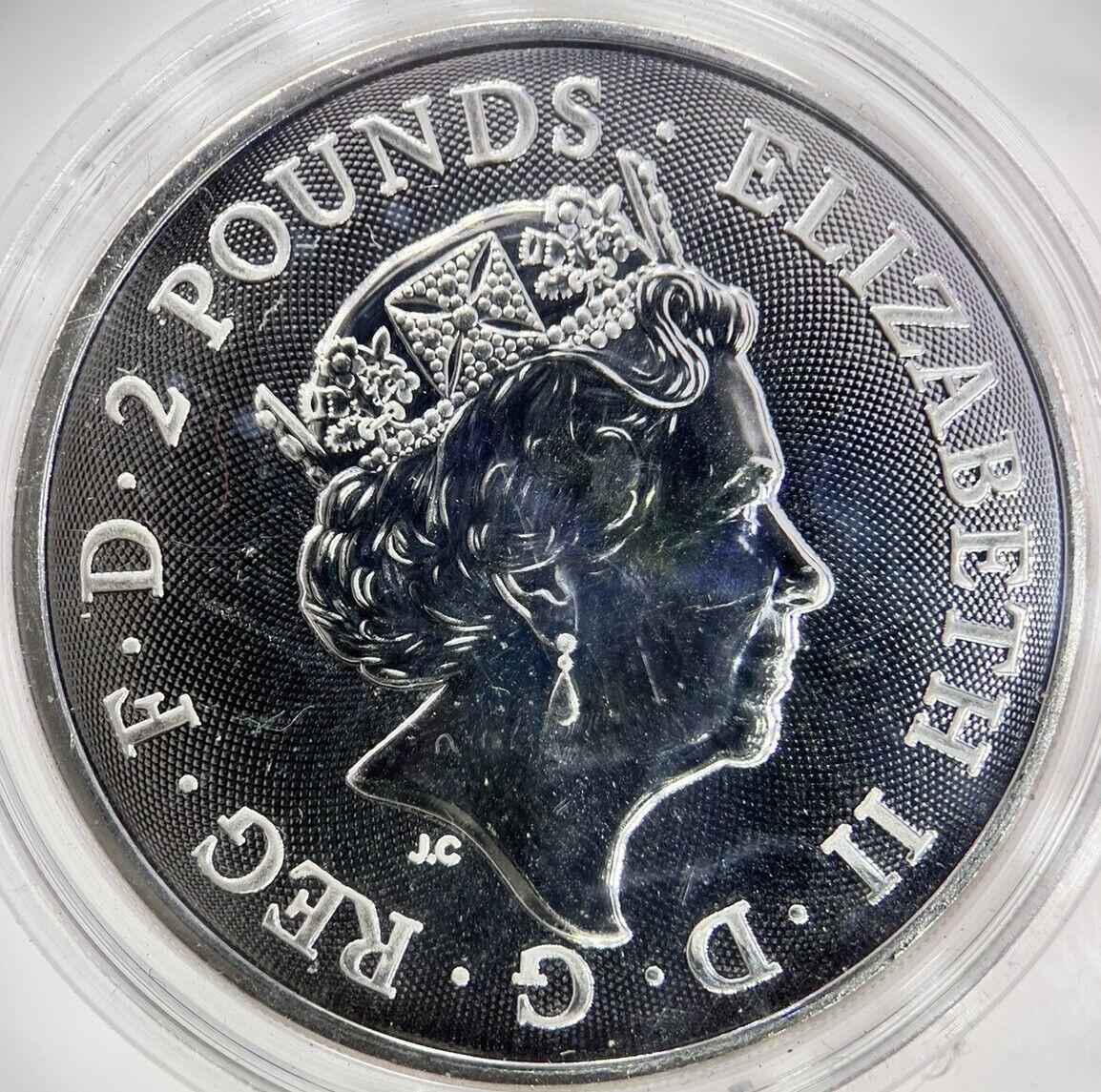 2021 Robin Hood Royal Mint 1oz Silver Coin | Comes in Capsule