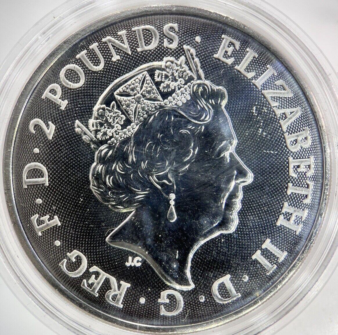 2021 Robin Hood Royal Mint 1oz Silver Coin | Comes in Capsule