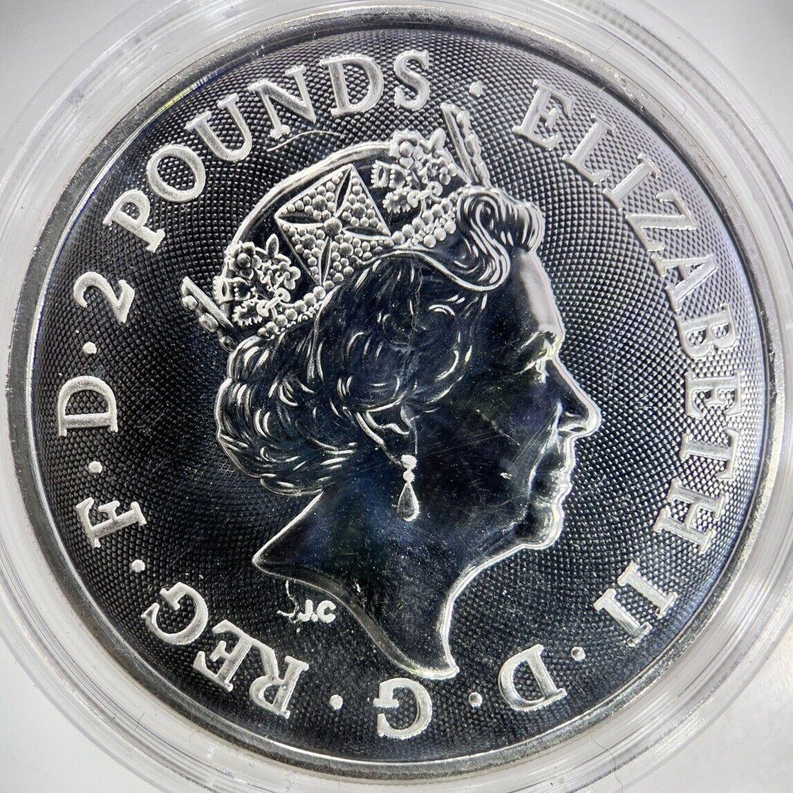 2021 Robin Hood Royal Mint 1oz Silver Coin | Comes in Capsule