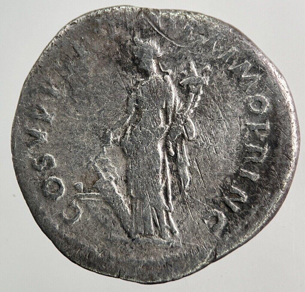 Ancient Roman Empire Denarius Silver Coin | Fine Collectable Grade