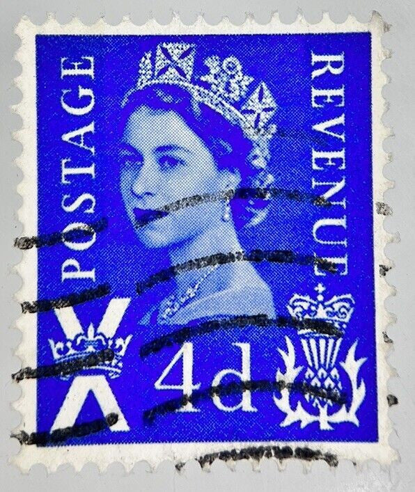 British Elizabeth II 4 Four-Pence Stamp | Collectable Grade