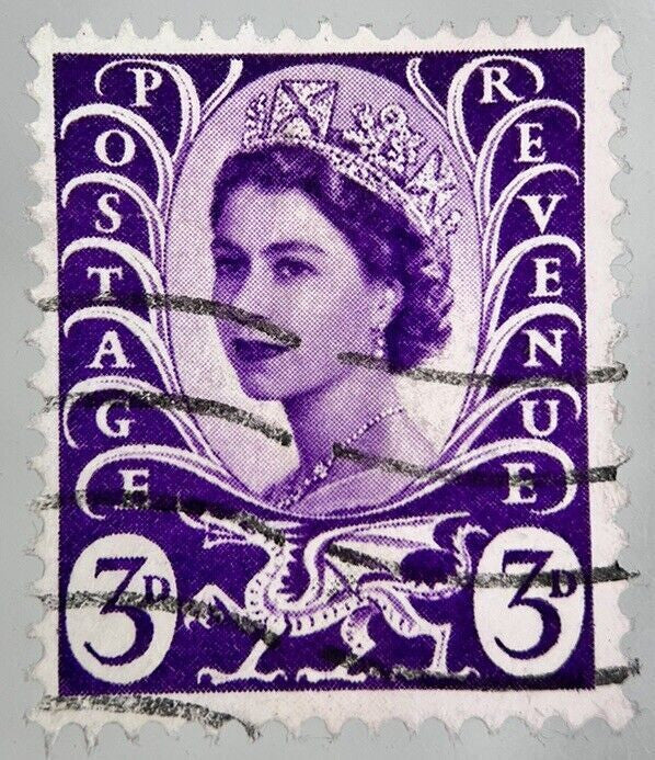 British Elizabeth II 3 Three-Pence 3d Stamp | Collectable Grade