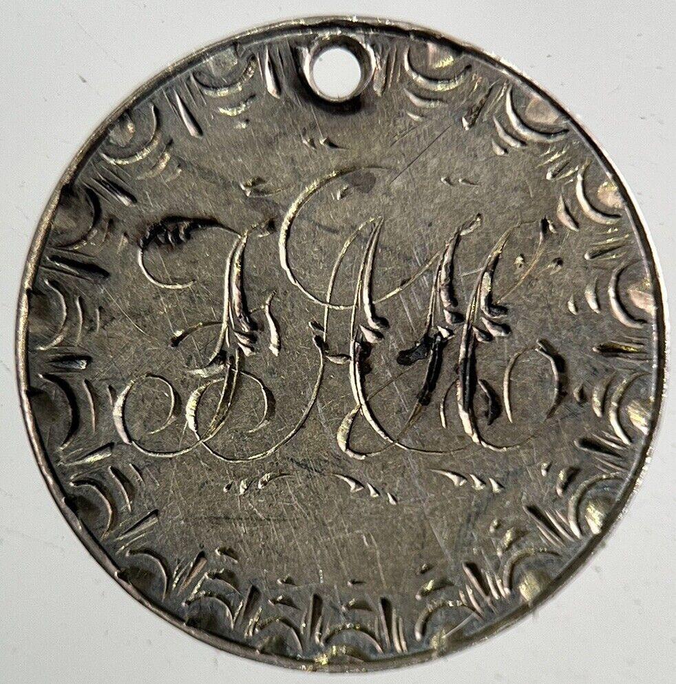 British Engraved Victoria Threepence Silver Coin | Fine Collectable Grade