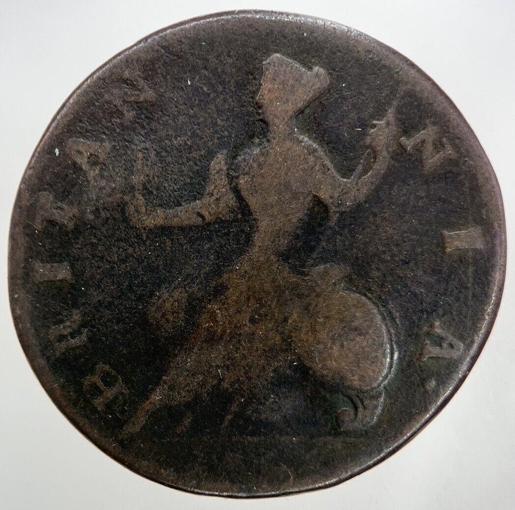 British George II 2nd Half-Penny Coin | Collectable Grade