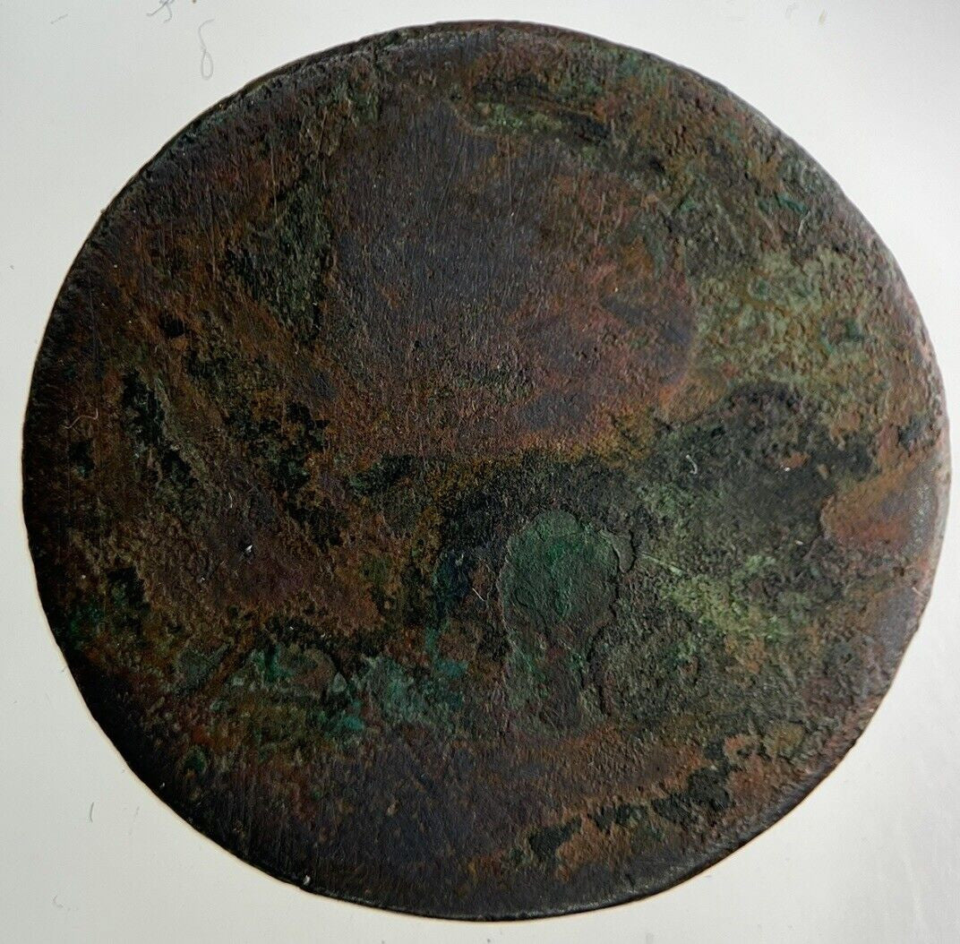 British George II 2nd Half-Penny Coin | Fair Grade