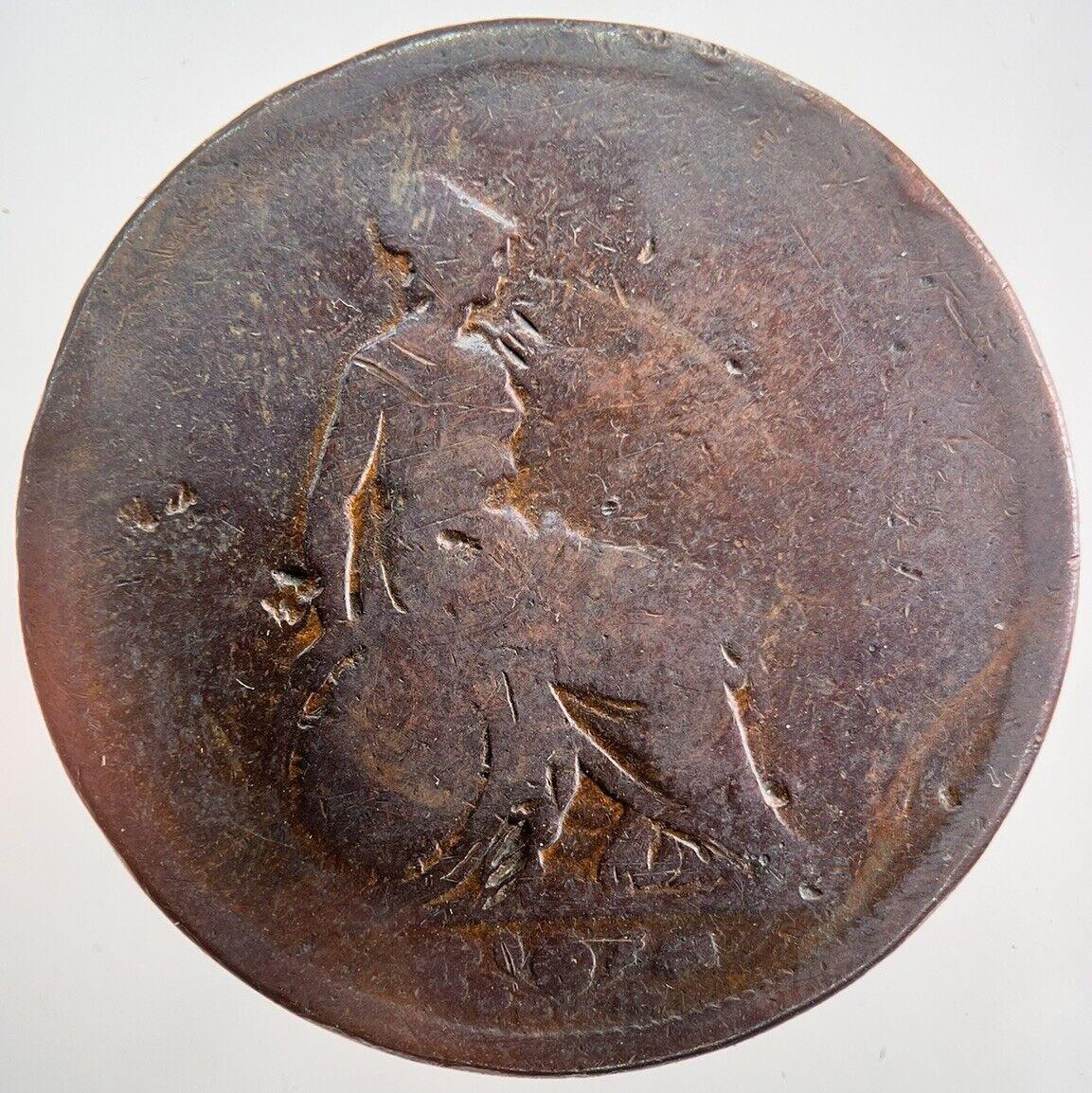 British George IV Penny Coin | Fair Grade | a7235