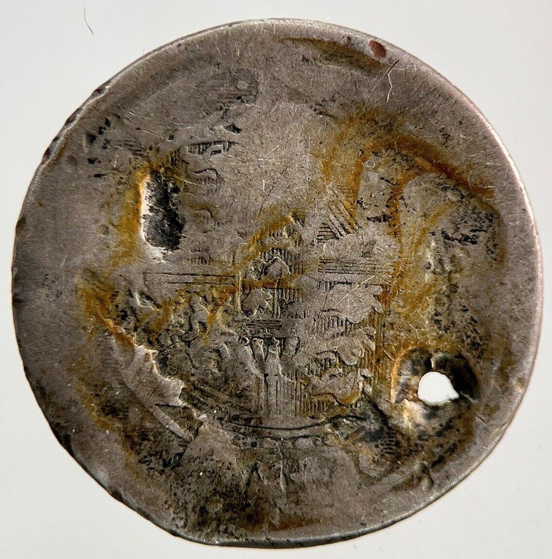 British George III 3rd Silver Sixpence Coin | Worn Grade