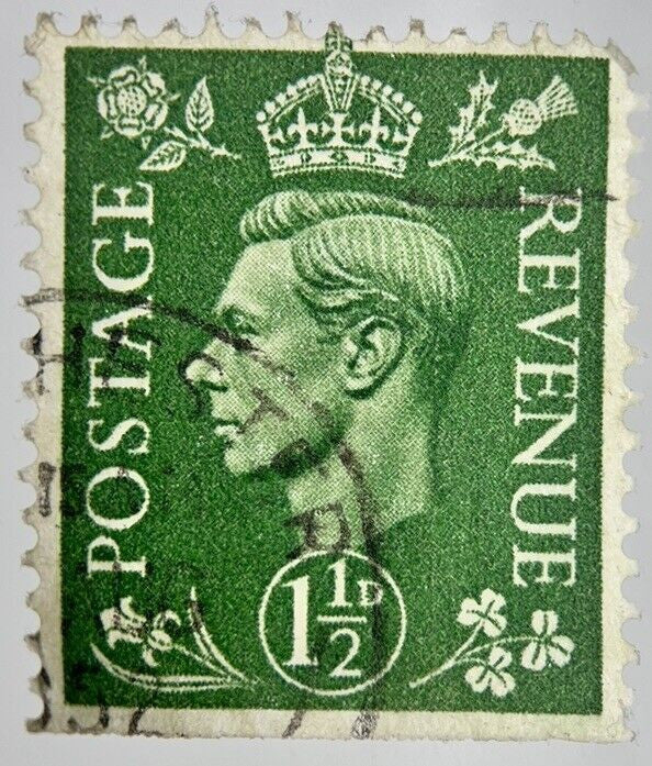 British George VI 1 One-Half-Pence Penny 1d Stamp | Collectable Grade