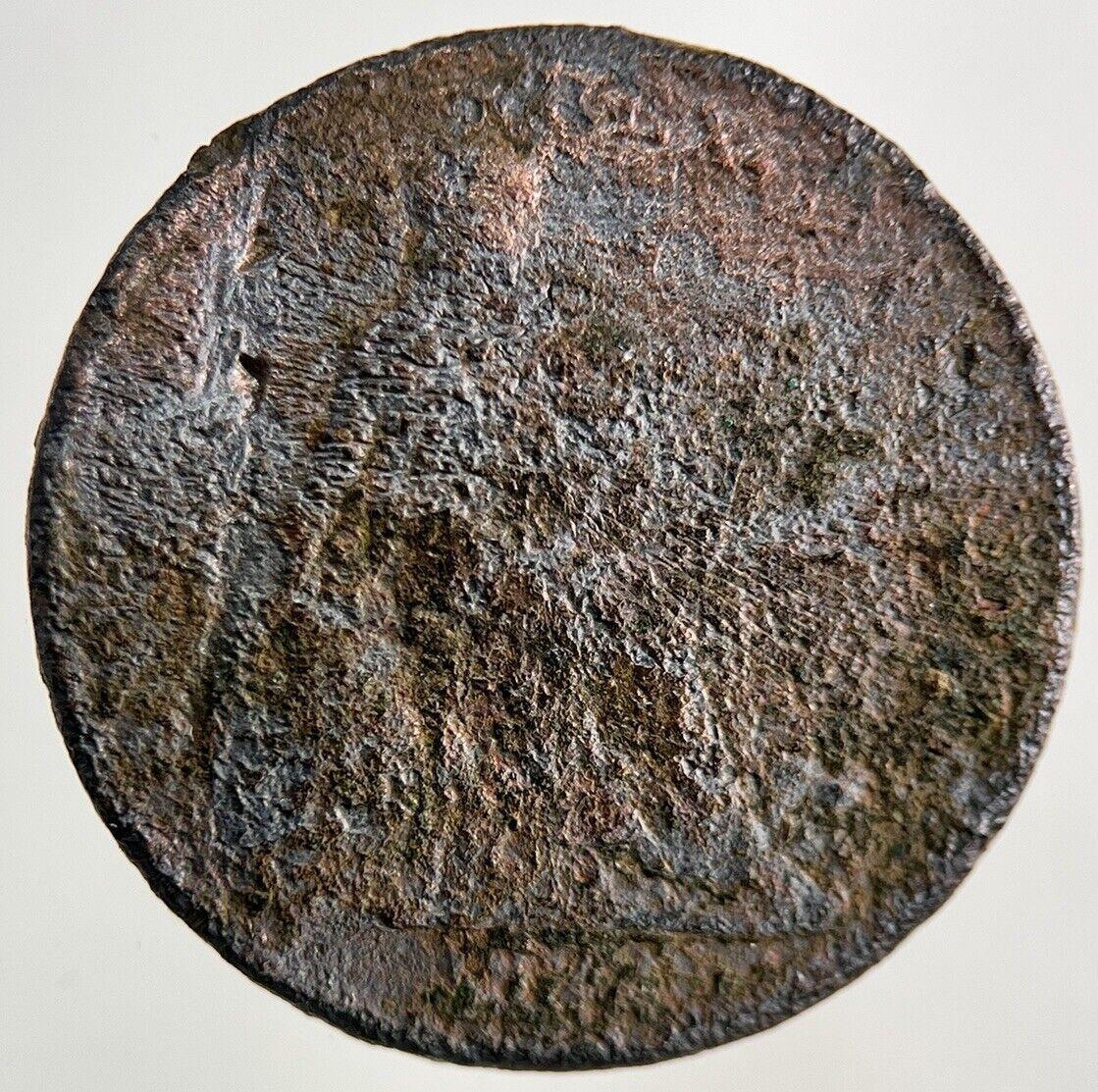 British George IV Farthing Coin | Worn Grade