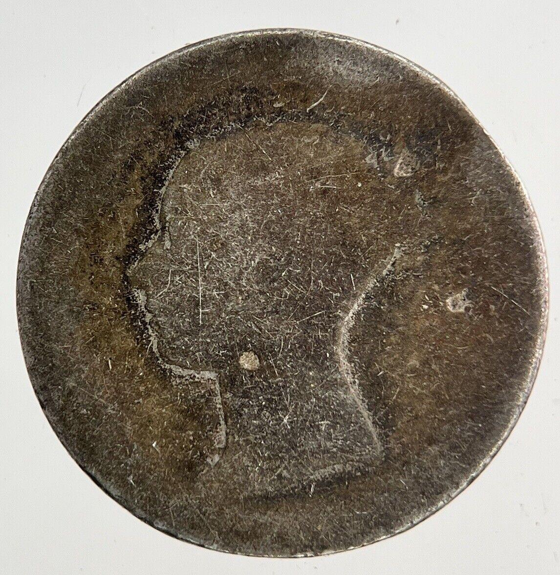 British Victoria Four-Pence Groat Silver Coin | Fair Grade