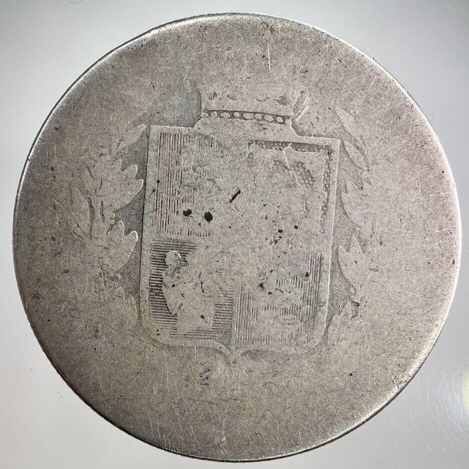 British Victoria Half-Crown Silver Coin | Fair Grade