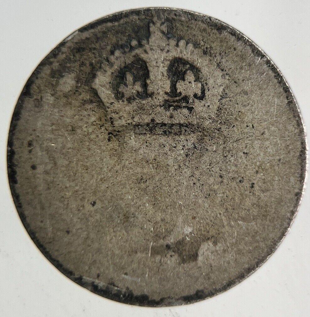 British Victoria Threepence Silver Coin | Fair Grade