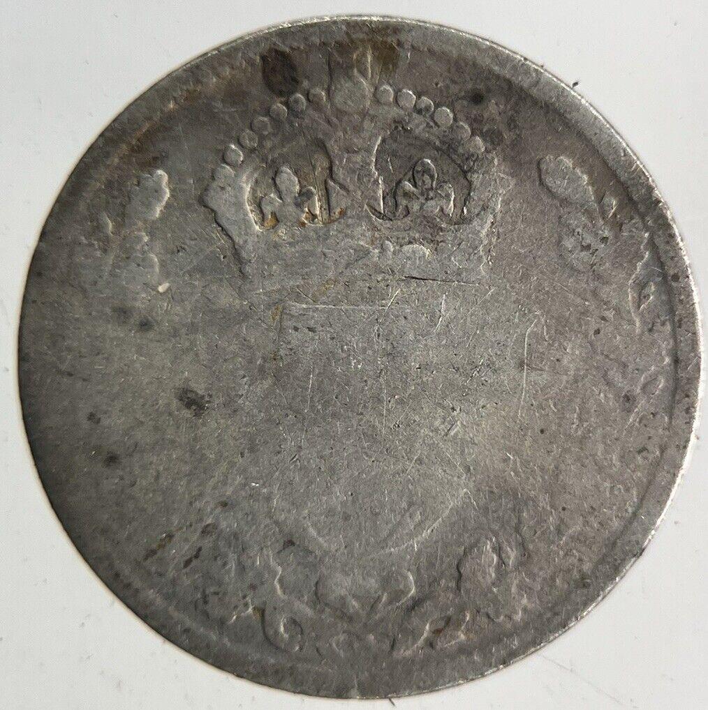 British Victoria Threepence Silver Coin | Fair Grade