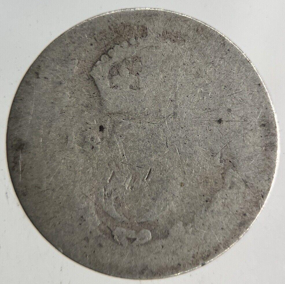British Victoria Threepence Silver Coin | Fair Grade