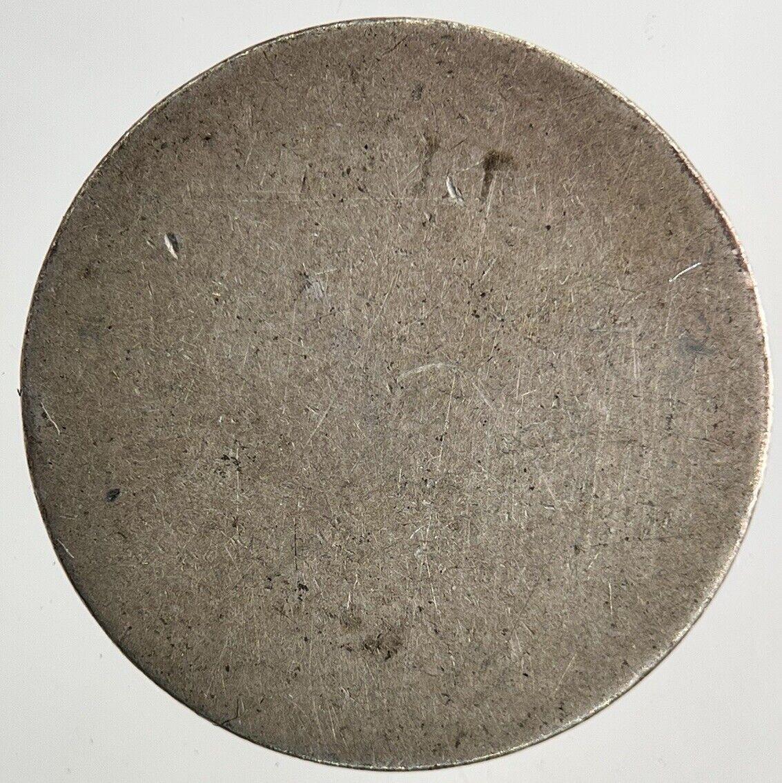 British Victoria Sixpence Silver Coin | Worn Grade