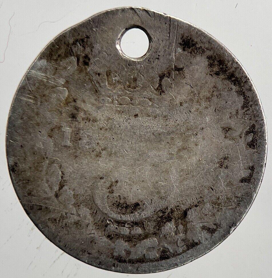 British Victoria Threepence Silver Coin | Fair Grade | a6064