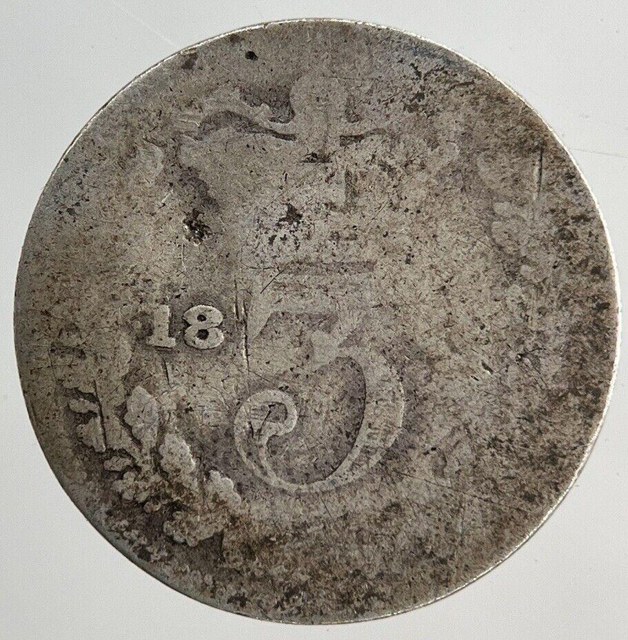 British Victoria Threepence Silver Coin | Fair Grade