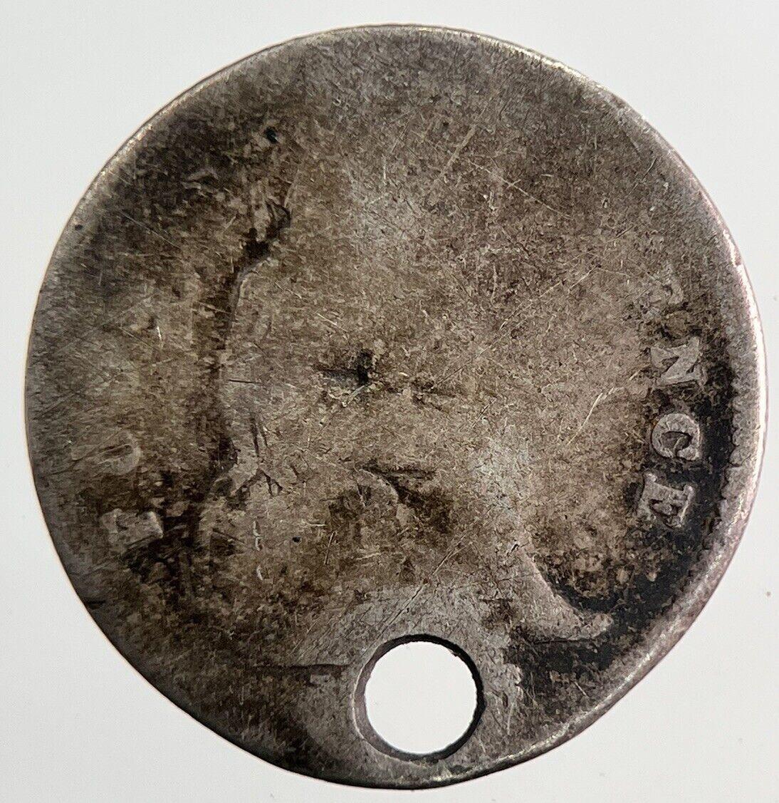 British William IV Groat Four-Pence Silver Coin | Fair Grade