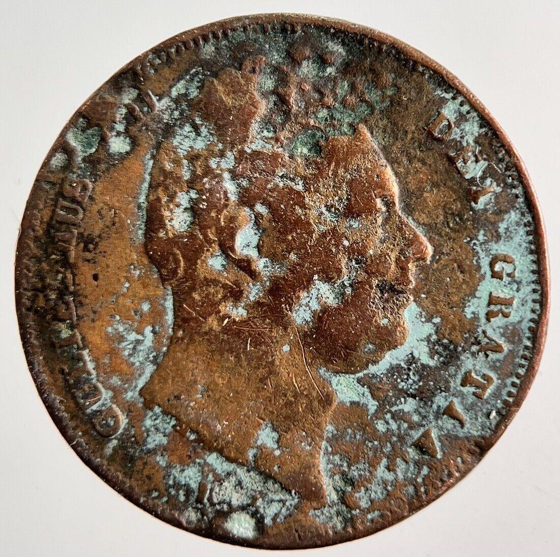 British William IV Farthing Coin | Collectable Grade