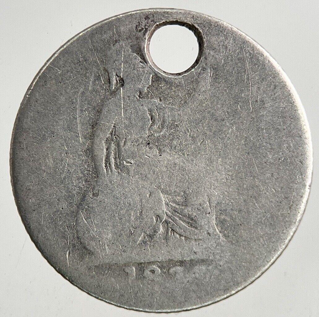 British William IV Four-Pence Groat Silver Coin | Fair Grade