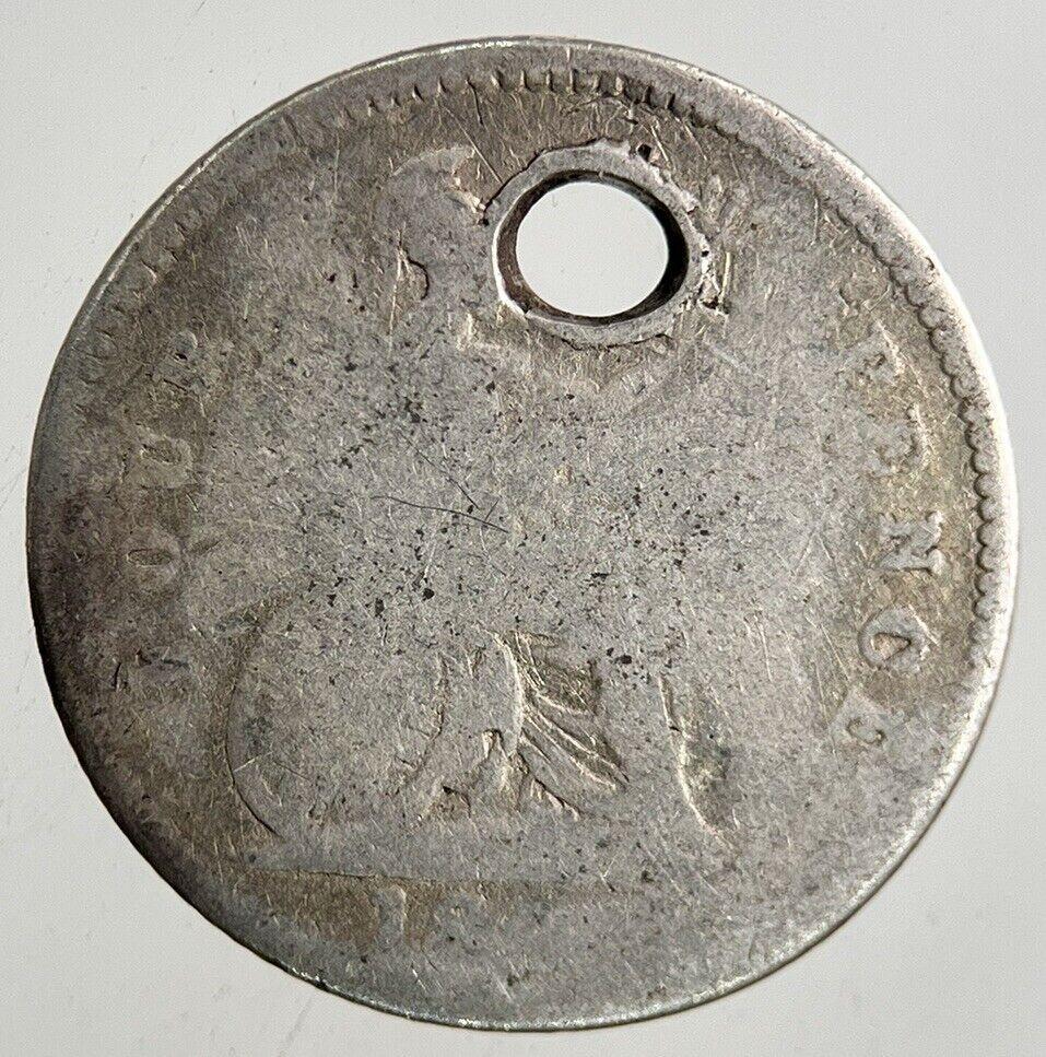 British William IV Four-Pence Groat Silver Coin | Fair Grade