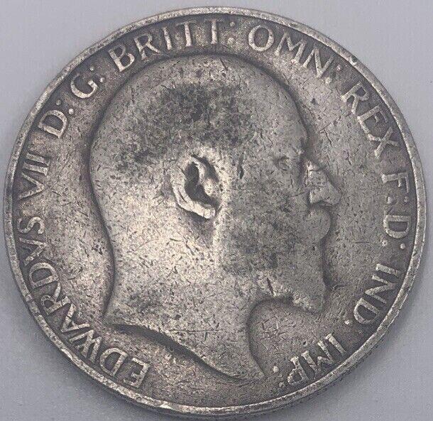 Edward VII Florin | British Silver Coin | Collectable Grade | a021