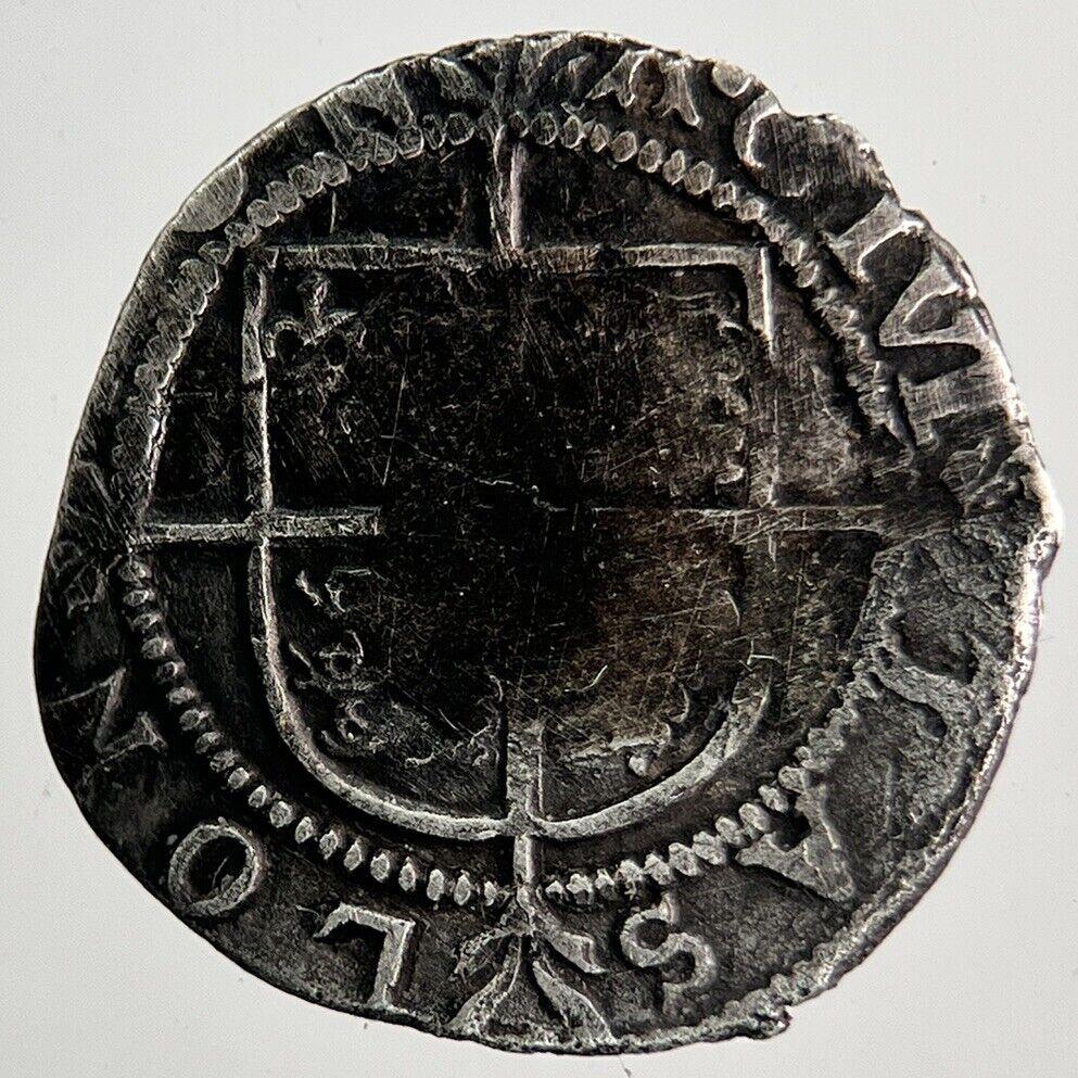 Elizabeth I 1st Half-Groat Hammered Silver Coin | Collectable Grade | a9749