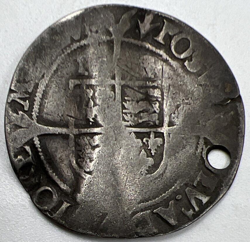 Elizabeth I 1st Sixpence | British Silver Coin | Collectable Grade | a959