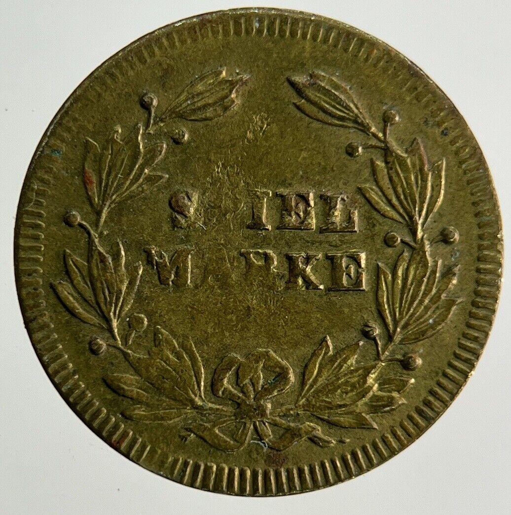 Germany Spiel Marke Maltese Cross Denmark Mule Token Coin | Collectable Grade