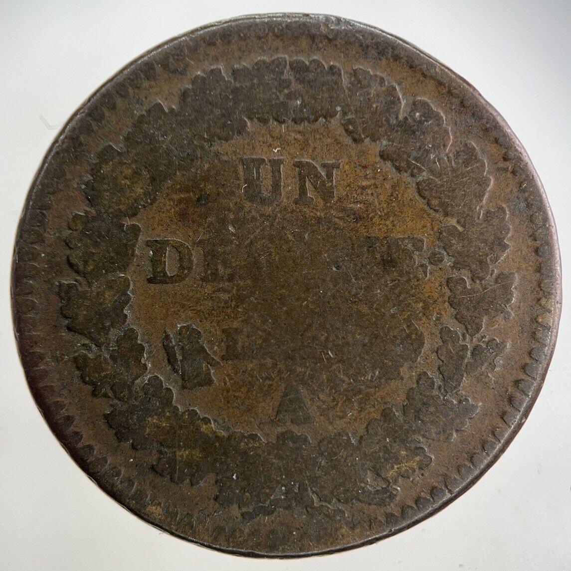 France Lan 5 Un 1 Decime Coin | Collectable Grade