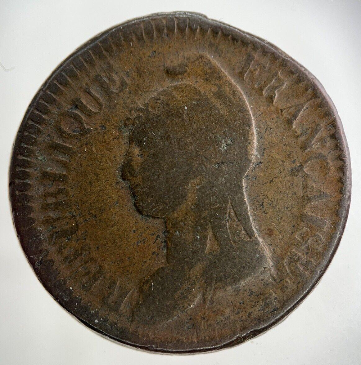 France Lan 8 AA Un 1 Decime Coin | Collectable Grade