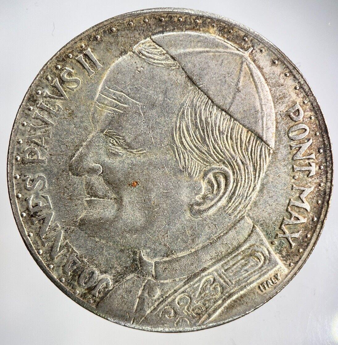 Italy Pope Token Medal Coin | Fine Collectable Grade