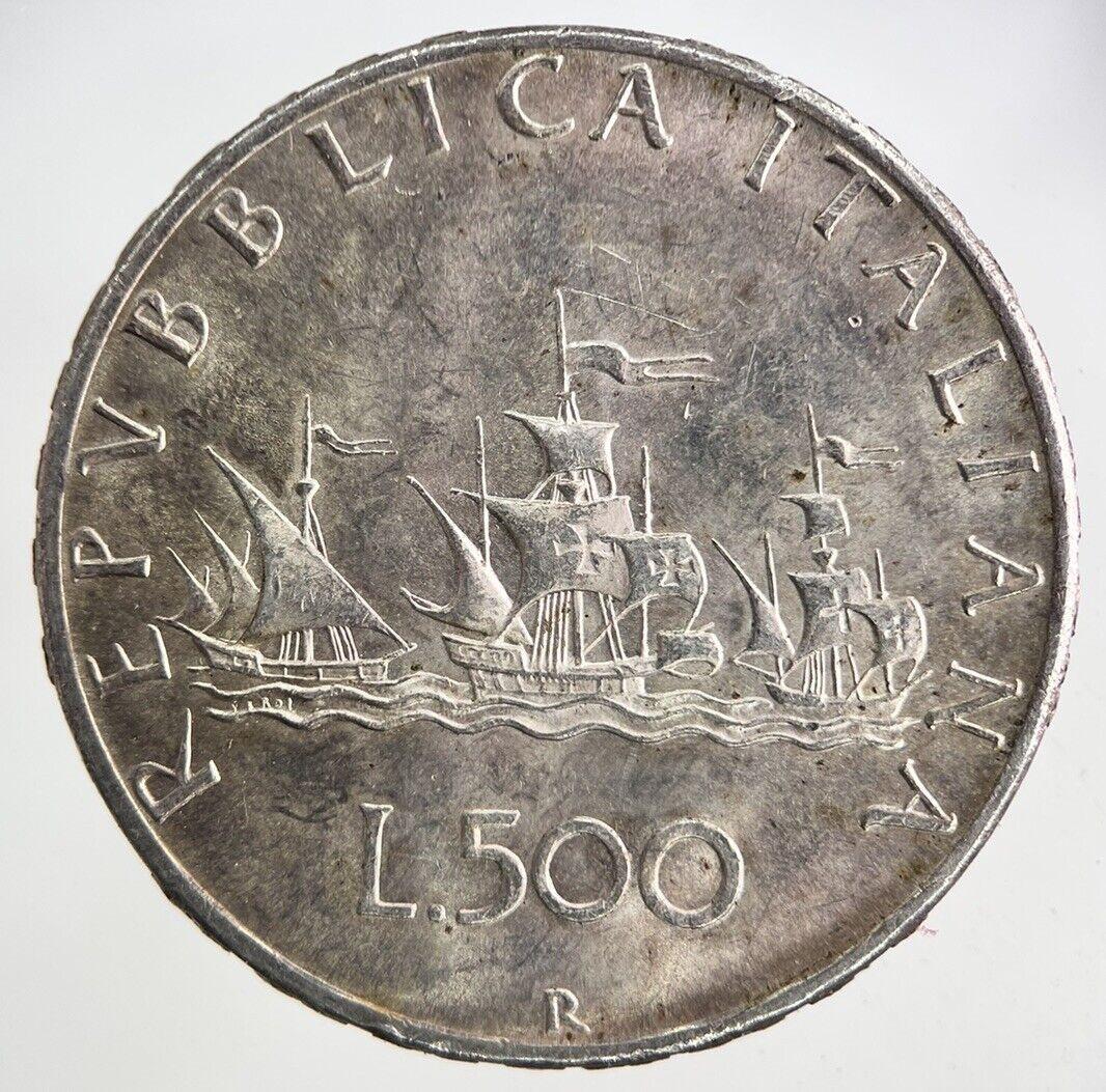 Italy 500 Lire Silver Coin | Very High Grade