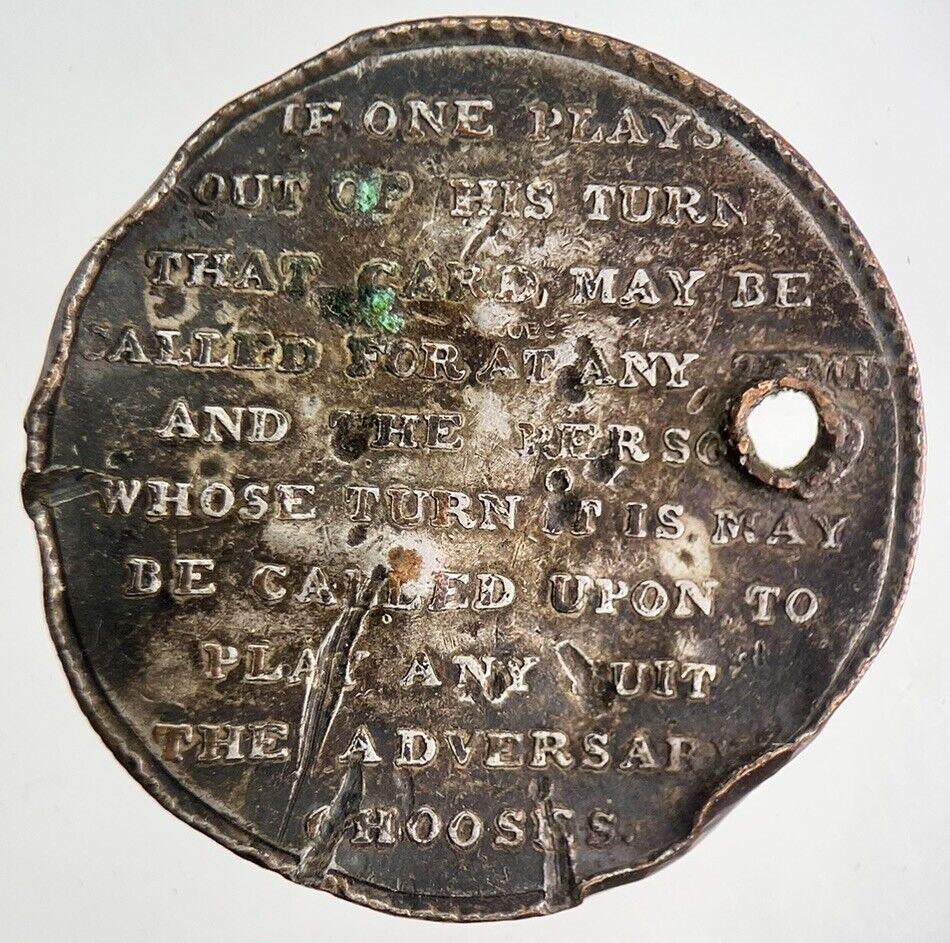 Matthews On The Game Of Whist Thomason Patent Token Coin | Collectable Grade