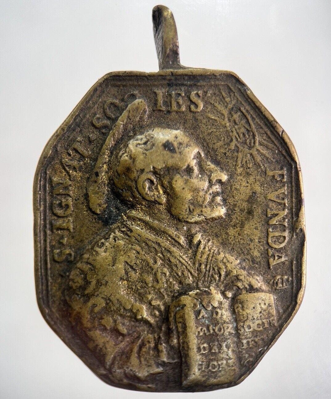 Old France Francaise Catholic Medal Token | Collectable Grade