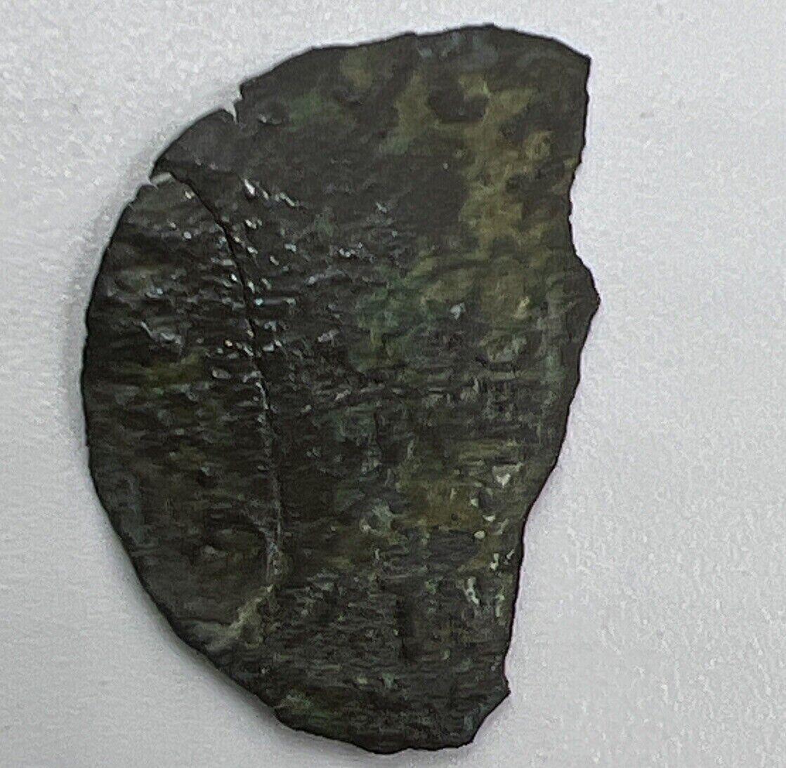 Old Irish Farthing Hammered Coin | a671