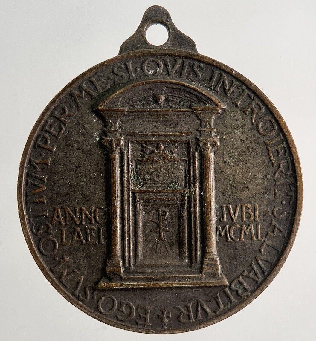 Old Italy Vatican Pope Catholic Medal Coin | Fine Collectable Grade