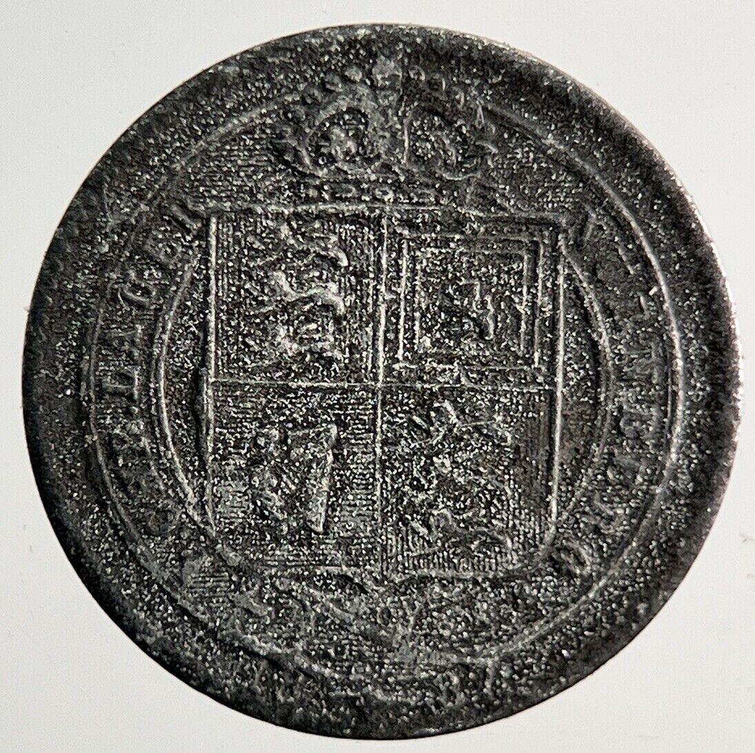 Old Queen Victoria Toy Money Coin | Fine Collectable Grade