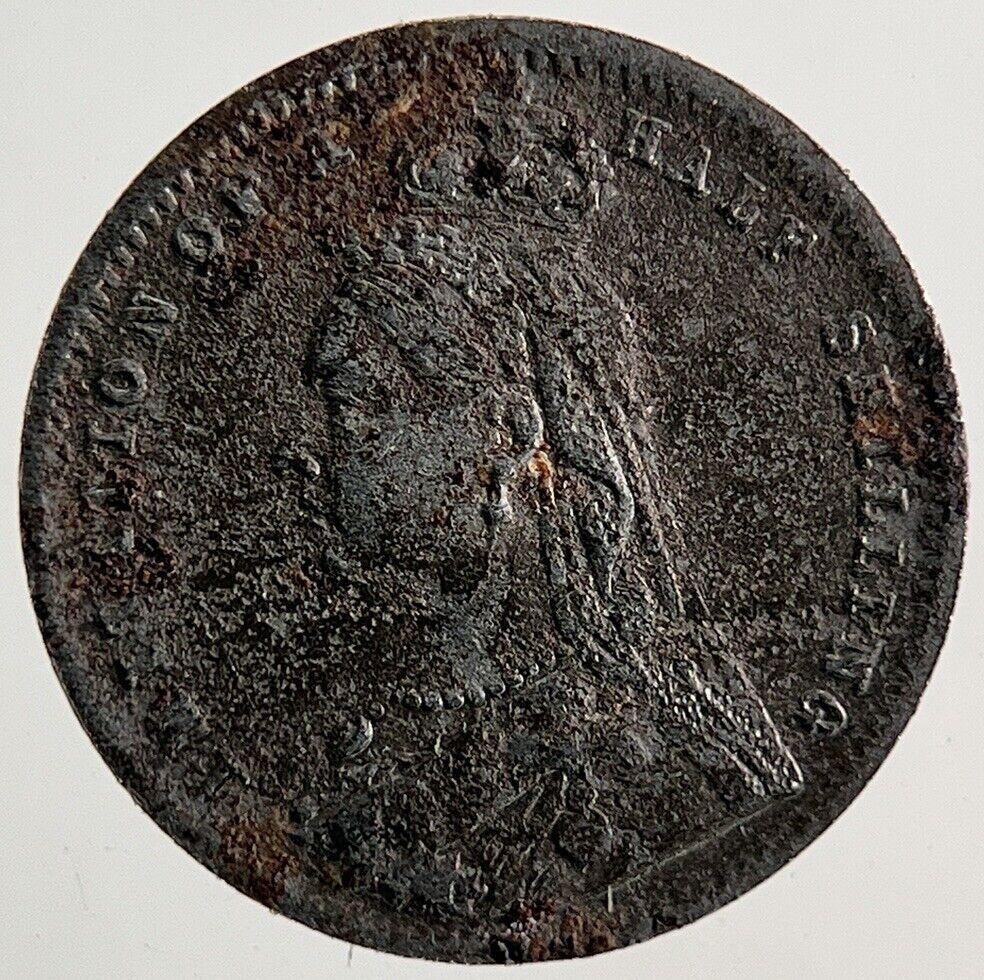 Old Queen Victoria Toy Money Coin | Fine Collectable Grade