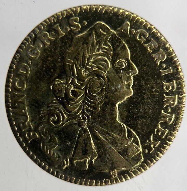 Old Russia Rouble Gaming Token Coin | Fine Collectable Grade